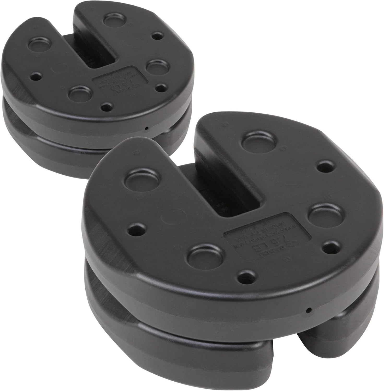 US Weight 30 Pound Canopy Weight Set of 4 with No-Pinch Design - Easy Installation and Removal to Secure Tents, Canopies, and Umbrellas at Outdoor Events